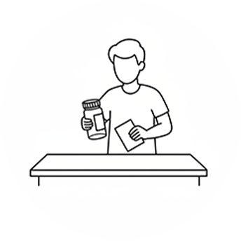 表示物貼付アイコン