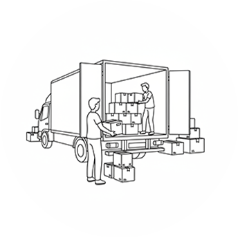 ピッキング・出荷アイコン